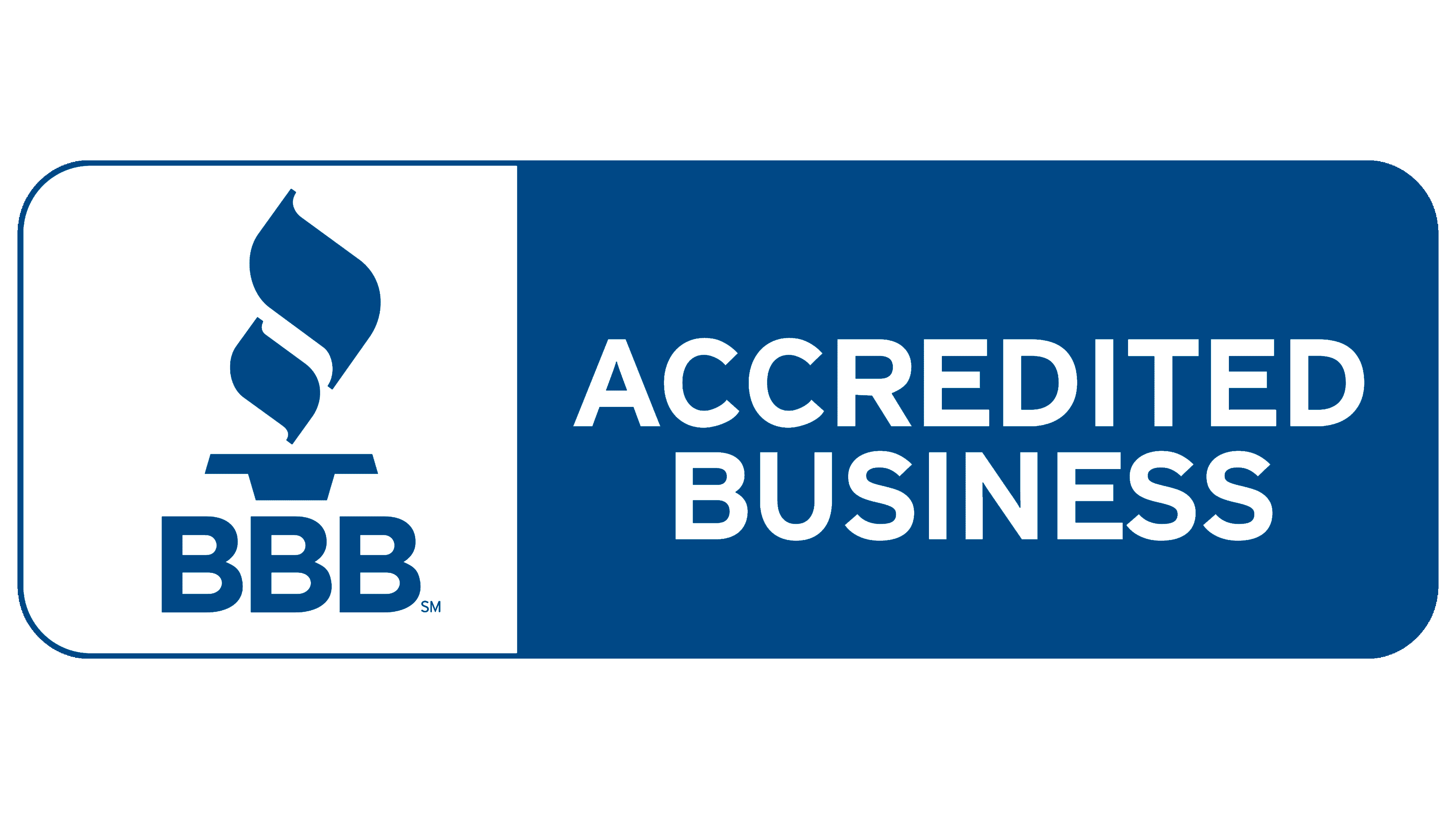 BBB Accredited Business logo.